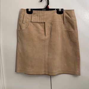 Suede mini Skirt